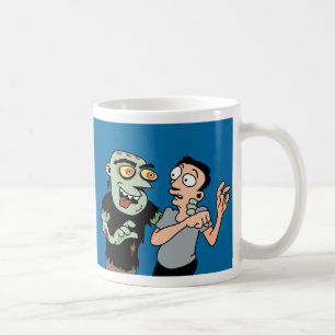 Lustiger Zombie-Entweichen-Plan-Kaffee Kaffeetasse