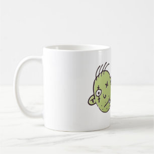 Lustiger Zombie Halloween Kaffeetasse