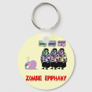 Lustiger Zombie Schlüsselanhänger