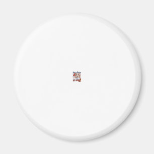 Lustiges 4. Juli Hot Dog Vintage-Shirt-Design_1 Magnet