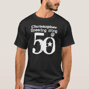 Lustiges 50. Geburtstags-Geschenk, das entlang T-Shirt