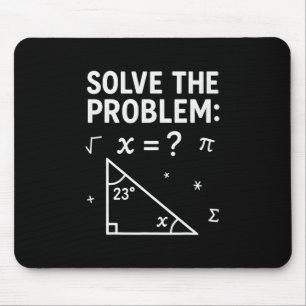 Lustiges 67 Mathe-Meme Löse das Problem Lehrer für Mousepad
