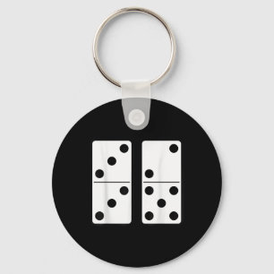 Lustiges 67 Meme Domino-Süchtiger Spiel Sechs Sieb Schlüsselanhänger