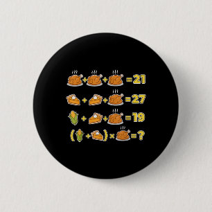 Lustiges 67 Meme Erntedankfest Mathematik Logik-Rä Button