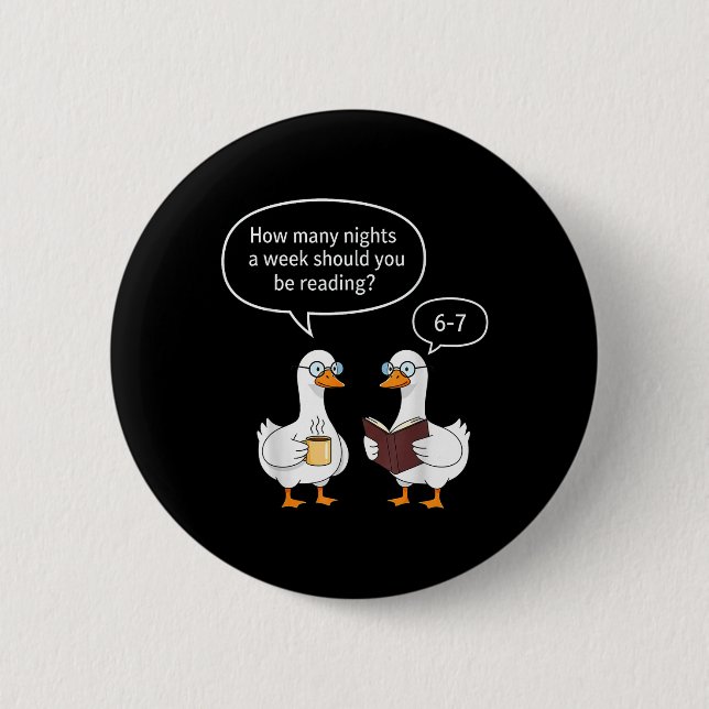 Lustiges 67 Meme Lesende Schulbibliothekarin Lehre Button (Vorderseite)