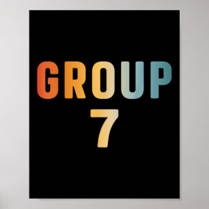 Lustiges 67 Meme Sechs Sieben Nummer 6 Und 7 Grupp Poster