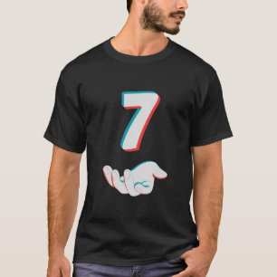 Lustiges 67 Sechs Sieben Meme Paar passend T-Shirt