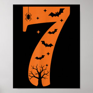 Lustiges 67 Sechs Sieben Paar passendes Halloween- Poster