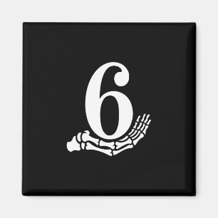 Lustiges 67 Six Seven Meme-Paar passend zum Hallow Magnet