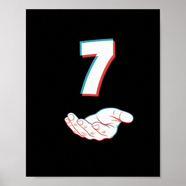 Lustiges 67 Six Seven Meme-Paar passendes Hallowee Poster (Vorne)
