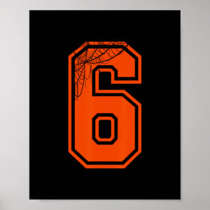 Lustiges 67 Six Seven Meme-Paar passendes Hallowee Poster