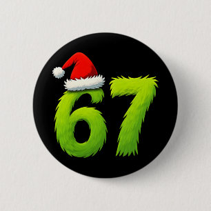 Lustiges 67 Weihnachten Six Seven Meme 6 7 Teens J Button
