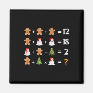 Lustiges 6 7 Meme Weihnachten Reihenfolge der Oper Magnet