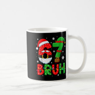 Lustiges 6 7 Sechs Sieben Bruh-Meme Weihnachten Sa Kaffeetasse