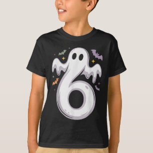 Lustiges 6 Geister Meme Halloween Kostüm passend D T-Shirt