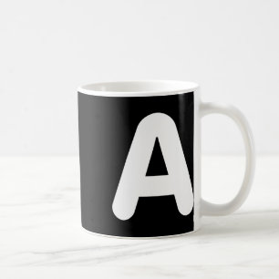 Lustiges A-Brief-Halloween-Kostüm für Gruppen-Matc Kaffeetasse