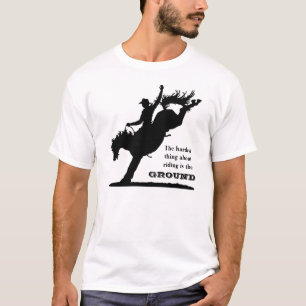 Lustiges aber wahres Pferderückseiten-Reitt-shirt T-Shirt