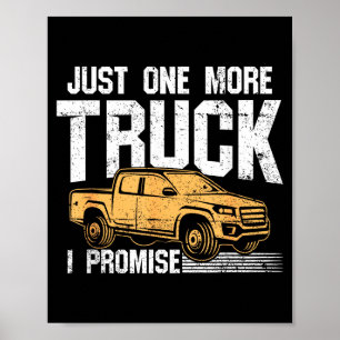 Lustiges Abschleppwagen-Shirt - Nur noch einen Abs Poster