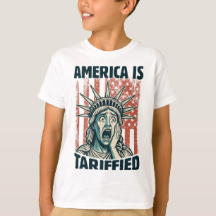 Lustiges Amerika ist so mit Zöllen belegt Trump Zö T-Shirt