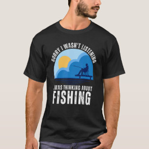 Lustiges Angeln für Männer Frauen Forelle Barsch F T-Shirt