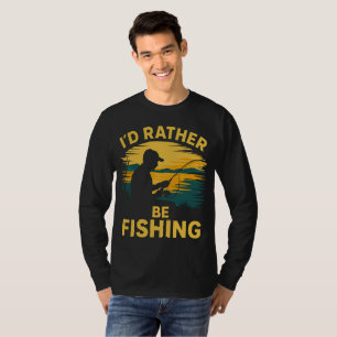 Lustiges Angler-Shirt für Männer T-Shirt
