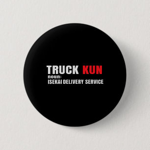 Lustiges Anime-Meme Isekai Truck-Kun Manga Liebhab Button