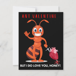 Lustiges Anti-Valentins  Feiertagskarte