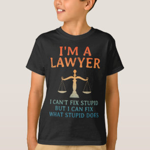Lustiges Anwalt-Design für Männer Frauen Jurastude T-Shirt