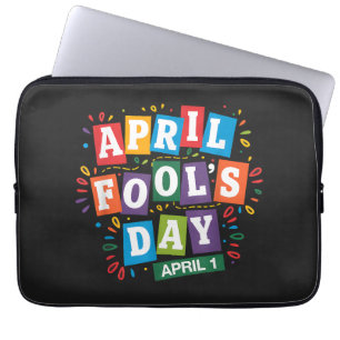 Lustiges Aprilscherz-Kit Laptopschutzhülle
