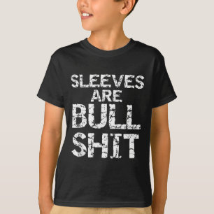 Lustiges ärmelloses Hemd Gag-Ärmel sind Bull-Tankt T-Shirt
