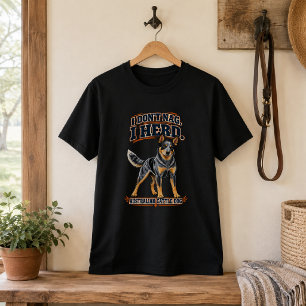 Lustiges Australisches T-Shirt für Rinderhund-Besi