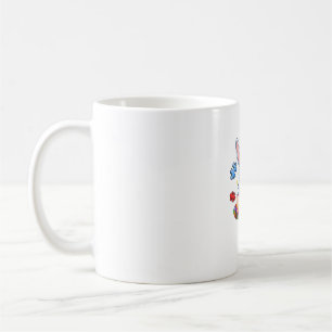 Lustiges Autismus-Bewusstsein-Puzzle-Osterhase-Eie Kaffeetasse