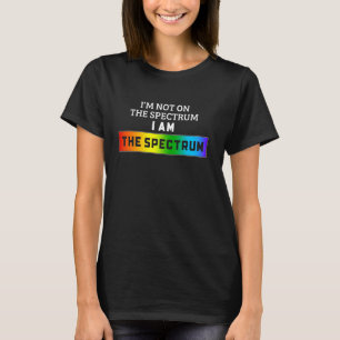 Lustiges Autismus-Meme Ich bin nicht auf dem Spekt T-Shirt