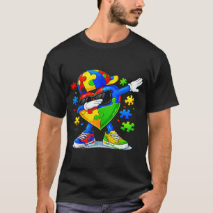 Lustiges Autismusrätsel Dabbing Awareness  T-Shirt