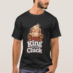 Lustiges Baby-Küken König des Gackerns T-Shirt