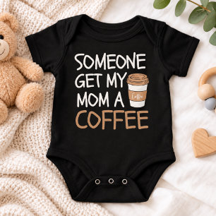 Lustiges Babyschlüpfer 'Mom Needs Coffee' Baby Strampler