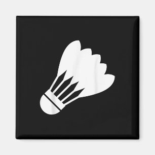 Lustiges Badminton-Shuttle-Geschenk für Sportler Magnet