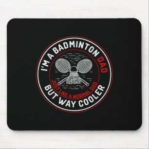 Lustiges Badminton-Vater-Shirt Männer Badminton-Sp Mousepad