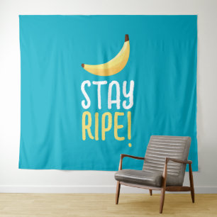 Lustiges Banana Party individuelles Kit modern und Wandteppich