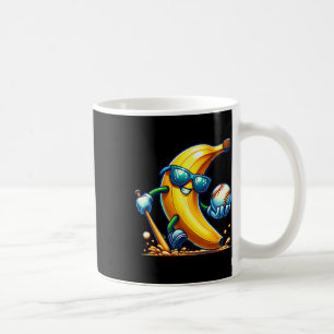 Lustiges Bananen-Sonnengesicht Cool Bynana Frucht Kaffeetasse