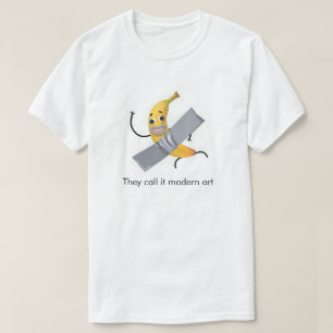 Lustiges Bananenschalen-Cartoon-Meme-T-Shirt T-Shirt