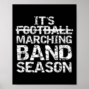Lustiges Band-Zitat-Geschenk Nicht Football Es ist Poster
