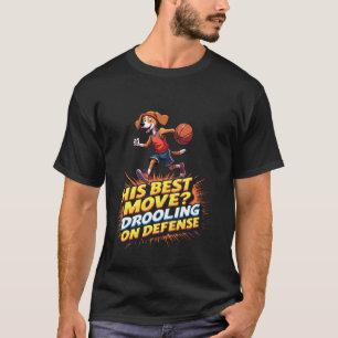Lustiges Basketball-Geschenk für Beagle-Hunde-Lieb T-Shirt