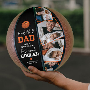 Lustiges Basketball-Vater-Foto-Andenken-Geschenk Basketball