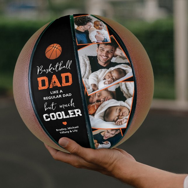 Lustiges Basketball-Vater-Foto-Andenken-Geschenk Basketball (Von Creator hochgeladen)