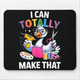 Lustiges Basteln von Gänsen, ich kann das definiti Mousepad