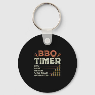 Lustiges BBQ-Grill-Chef Grilling-Master Barbecue f Schlüsselanhänger