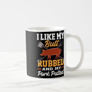 Lustiges Bbq-Grill-Zitat Schwein Pulled Pork 1 Kaffeetasse
