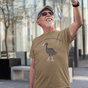 Lustiges benutzerdefiniertes Motto-Alter-Blesshuhn T-Shirt