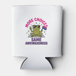 Lustiges Bi-Frosch-Pride-Shirt-Design_1 Dosenkühler